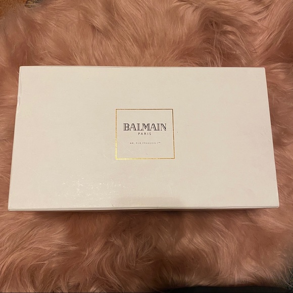 NWT Balmain Quilted Black Leather/Gold Chain Boots - Picture 13 of 13